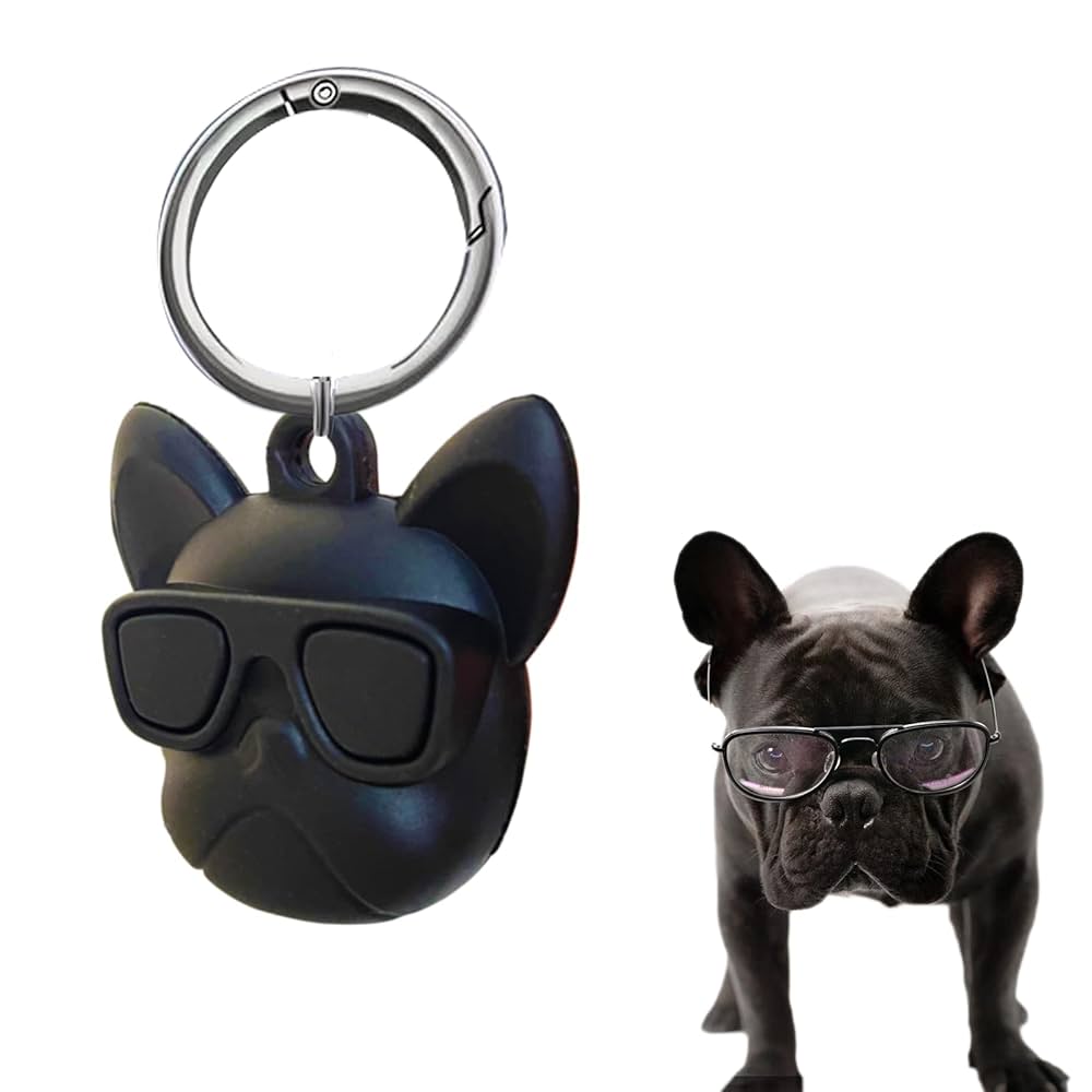 Amazon.com: Cute Waterproof Holder Keychain for Air Tag Dog